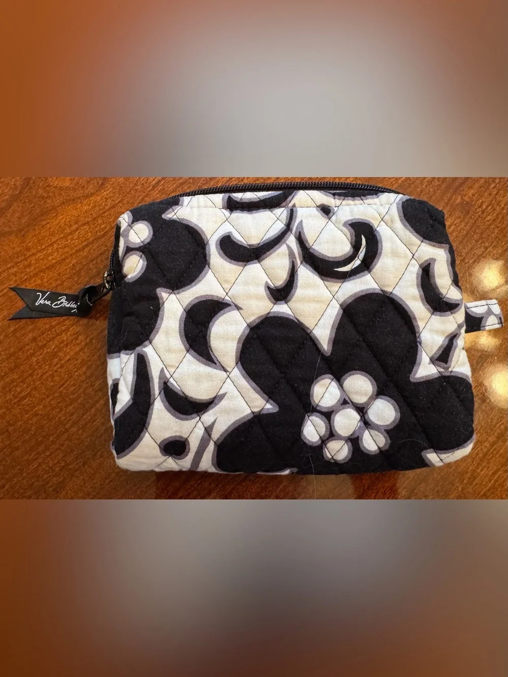 Vera Bradley Cosmetic Bag in Pattern Night & Day (Retired Pattern)